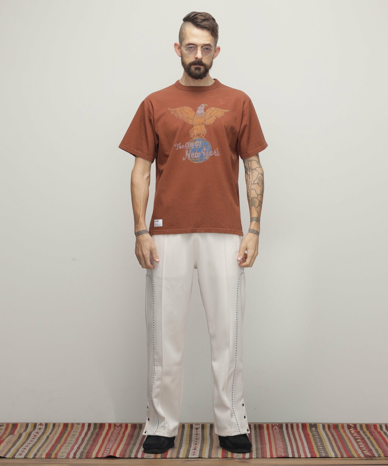 T-SHIRT "EAGLE GLOBE"/Tシャツ "イーグル グローブ